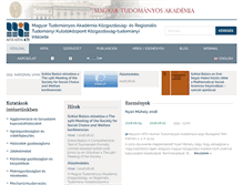 Tablet Screenshot of mtakti.hu